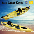 Blue Ocean summer style plastic kayak boat/ocean plastic kayak boat/fish plastic kayak boat